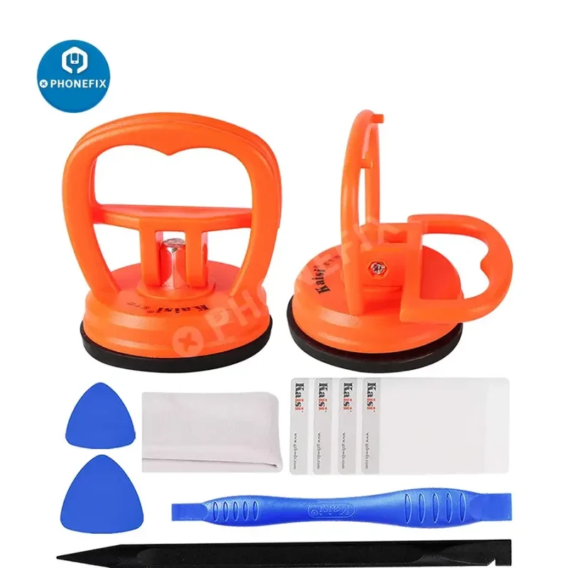 Kit di ventose 11 in 1 per l'apertura dello schermo LCD per la riparazione di telefoni e tablet
