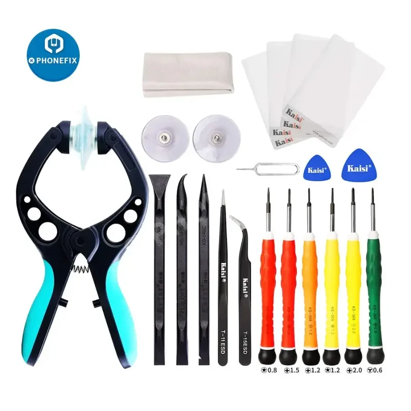 Kit di riparazione pinze a ventosa compatibile per l'apertura dello schermo LCD