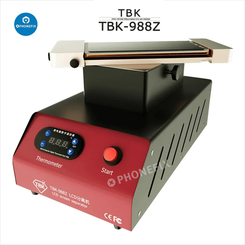 TBK-988N Pompe per vuoto Macchina per la separazione dello schermo piatto per la riparazione di iPhone