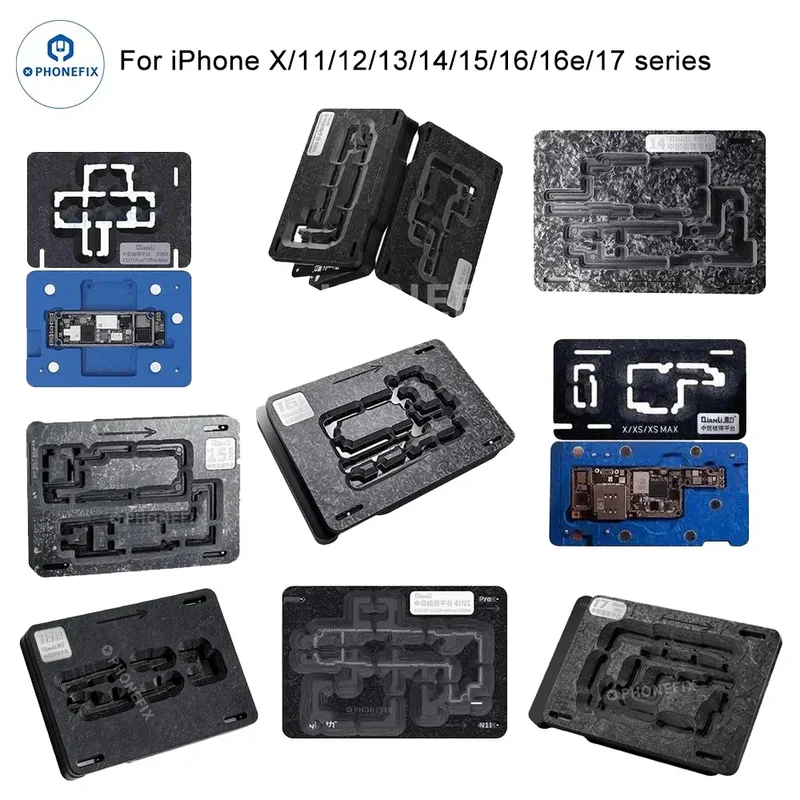 Piattaforma di reballing del telaio centrale QianLi per iPhone X-16 Pro Max