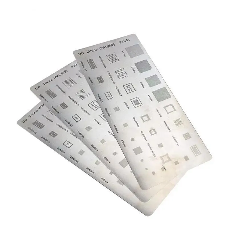 P3041 BGA Reballing Stencil Template per iPad CPU Power Touch Wifi IC