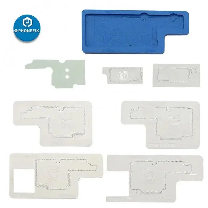 Piattaforma stencil per reballing BGA Mechanic 3D Pro per iPhone X-XS Max