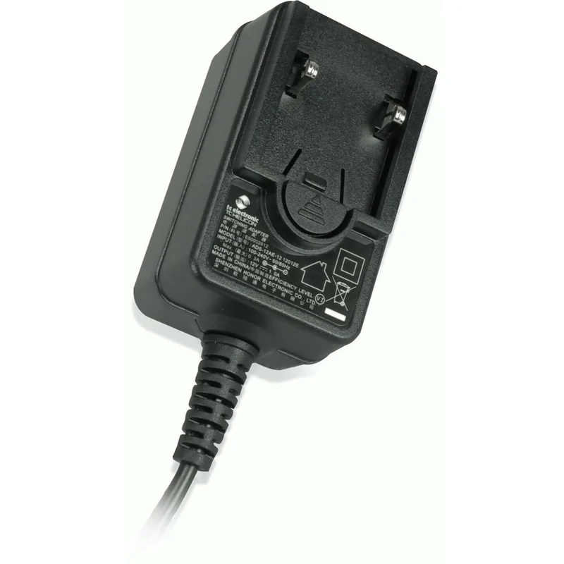TC Helicon PowerPlug 12 12V 1000mA Universal Power Supply for TC Helicon Products