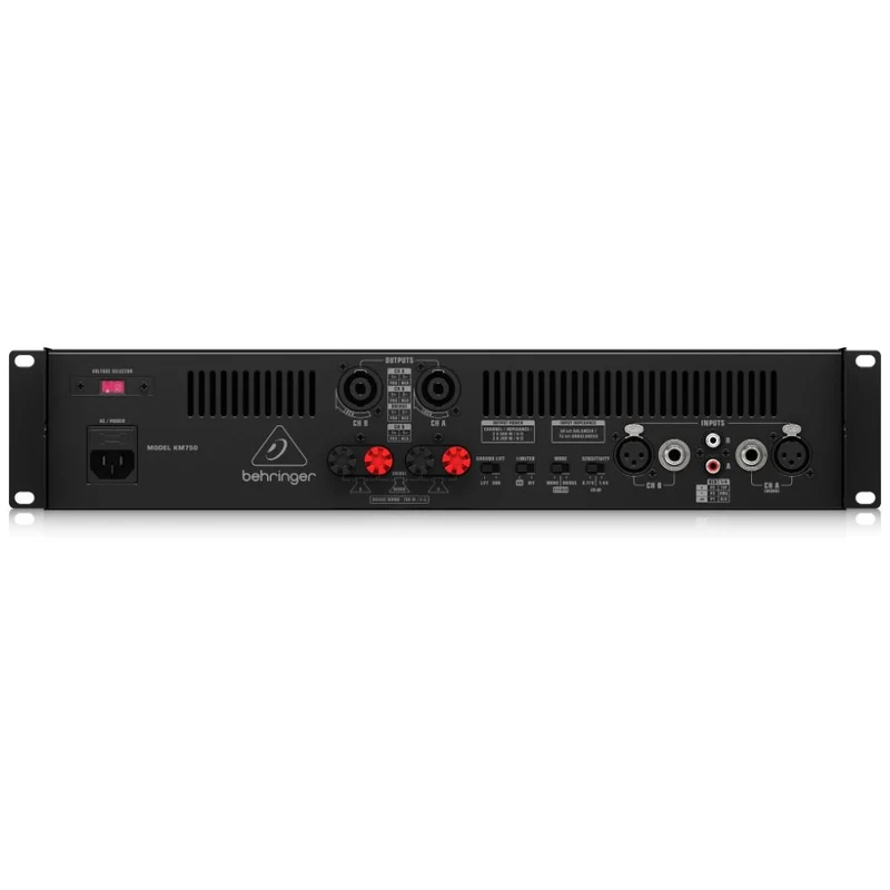Behringer KM750 Stereo 750W Power Amplifier