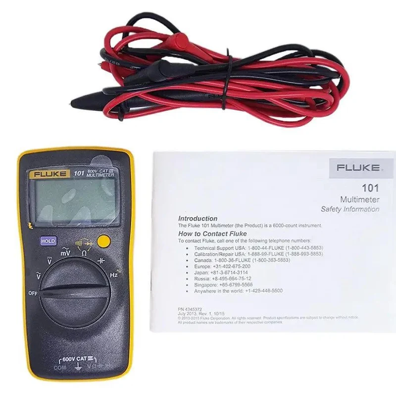 Fluke 101 Multimetro digitale Strumenti di misura mV AC economici