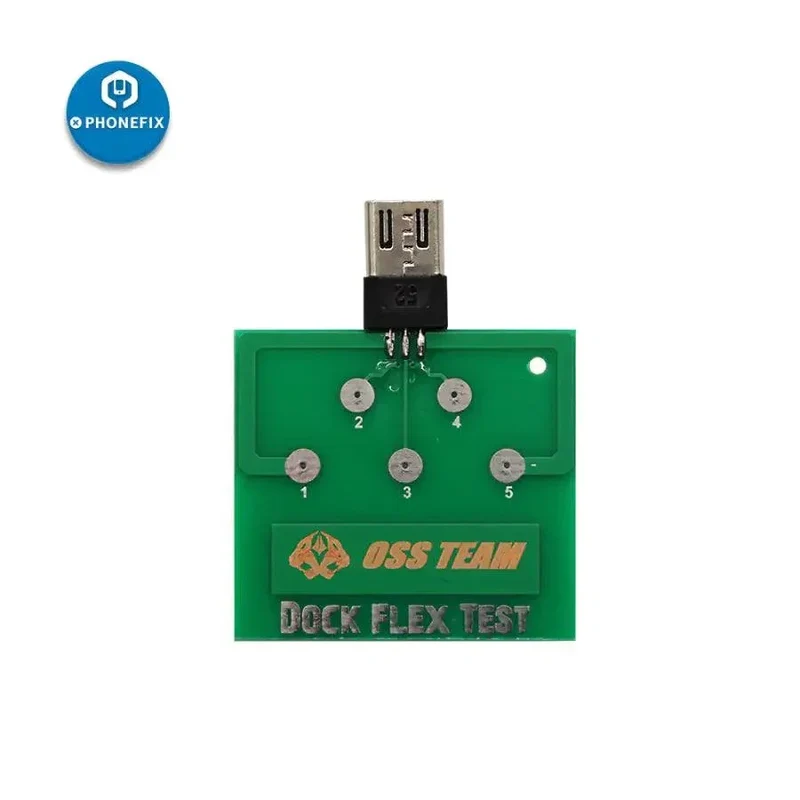 Scheda di prova per porta USB Dock Tail Plug per iPhone U2 Micro Ports Testing