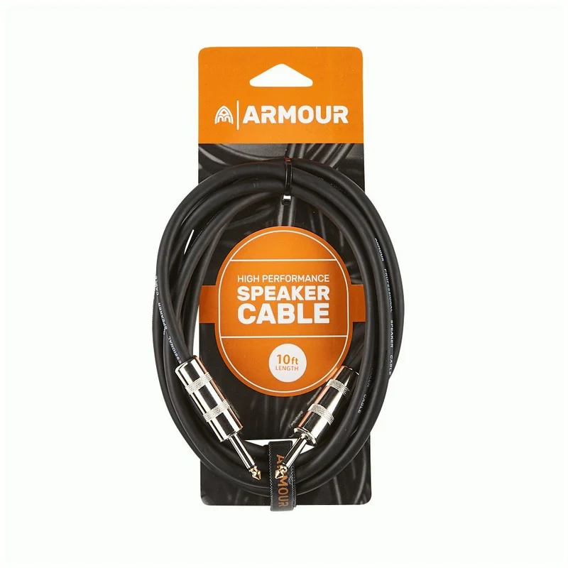 Armour SJP10 1/4" TS Speaker Cable (10ft)
