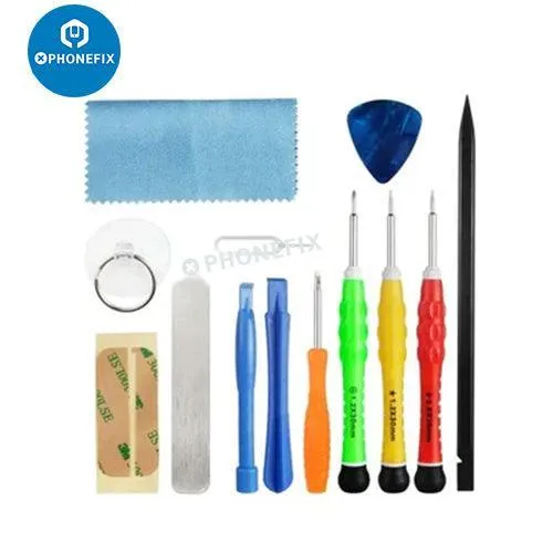 Kit essenziale di strumenti fai da te per la riparazione del telefono compatibile con tutti i modelli di iPhone