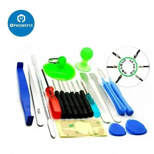 Kit essenziale di strumenti fai da te per la riparazione del telefono compatibile con tutti i modelli di iPhone