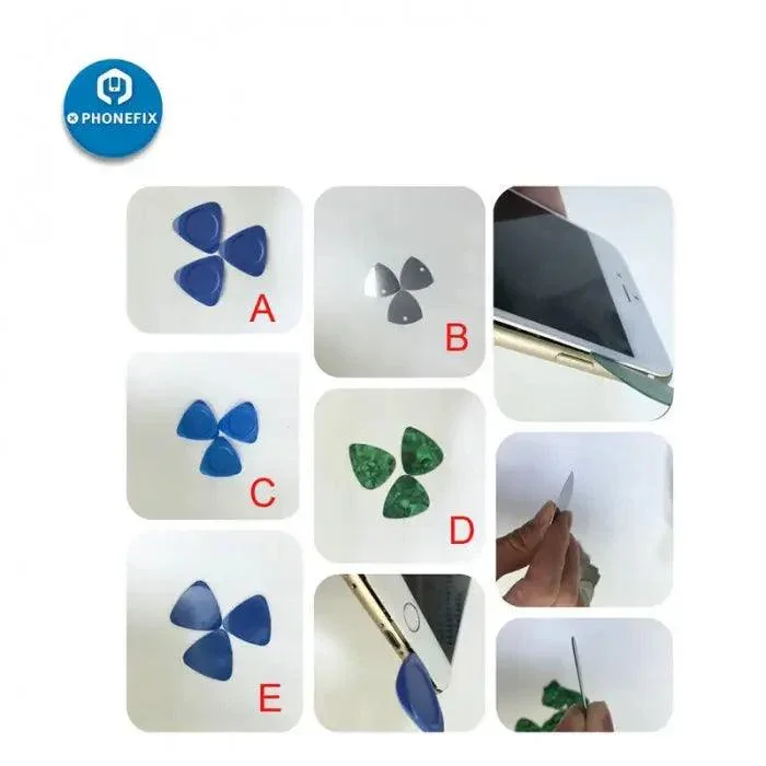 Apriscatole per plettri in plastica per chitarra | Strumento per aprire iPhone e iPad