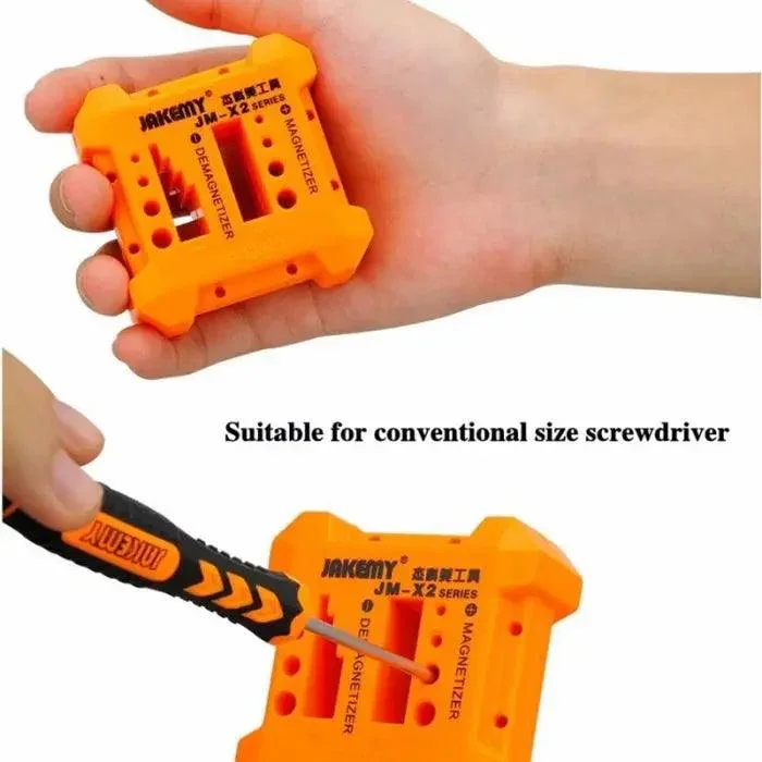 JM-X2 2 in 1 Smagnetizzatore rapido Magnetizzatore Riempimento Cacciavite Strumento