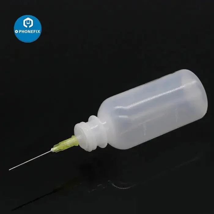 Flacone vuoto con erogatore in plastica da 50 ml con punta ad ago