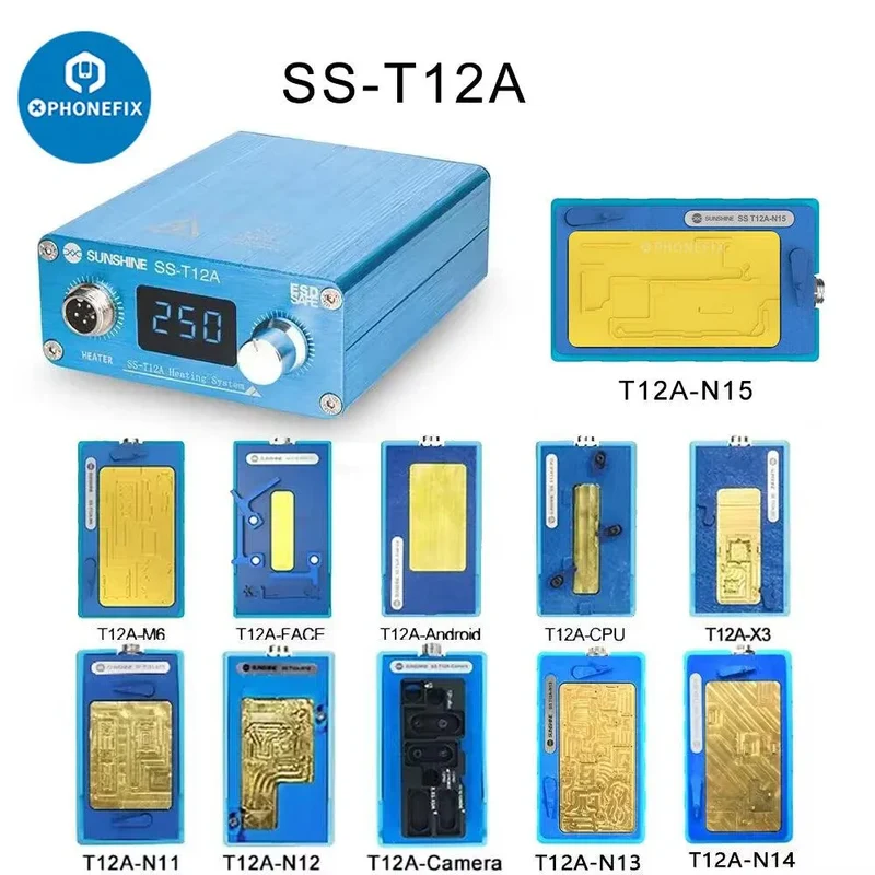 Stazione di preriscaldamento dissaldante SS-T12A per scheda madre iPhone