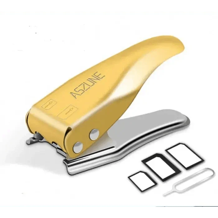 Strumento 2 in 1 per tagliare schede SIM Nano Micro Taglierina per schede SIM per telefono