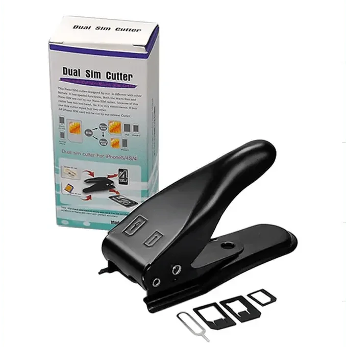 Strumento 2 in 1 per tagliare schede SIM Nano Micro Taglierina per schede SIM per telefono