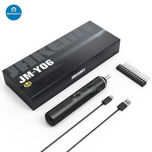 JM-Y06 16 in 1 set di cacciaviti elettrici di precisione kit di riparazione del telefono
