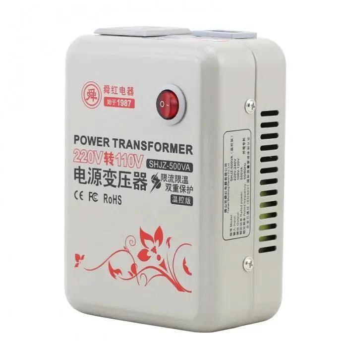 Trasformatore di tensione 500W 110V a 220V AC Cambia tensione