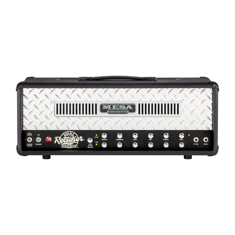 Mesa Boogie 90S Dual Rectifier Standard 100W Amp head (Black Bronco) inc Slip Cover