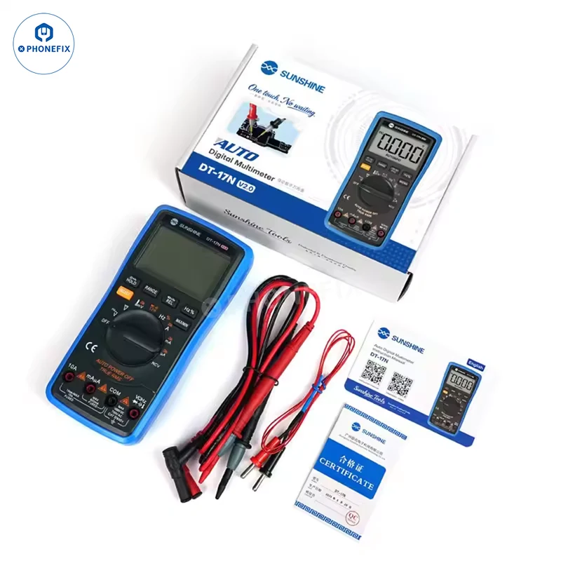 Multimetro SUNSHINE DT-17N Multimetro digitale completamente automatico
