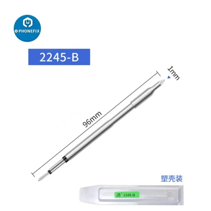 Punta di ricambio per saldatore JBC C245 compatibile con impugnatura JBC T245