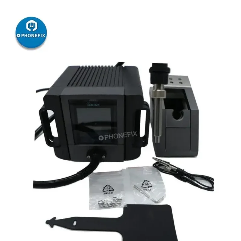 Stazione di rilavorazione per saldatura ad aria calda QUICK TR1100 180W ESD