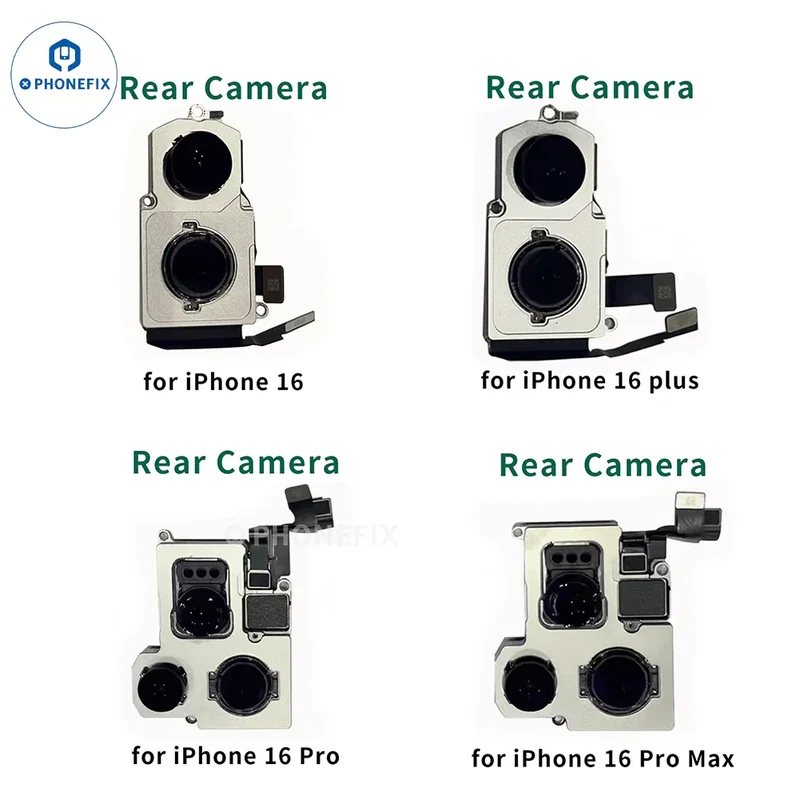 Gruppo fotocamera posteriore per iPhone 7-16 Pro Max
