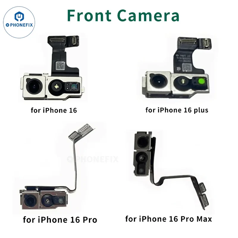 Per iPhone 7-16 Pro Max Parti di montaggio della fotocamera anteriore