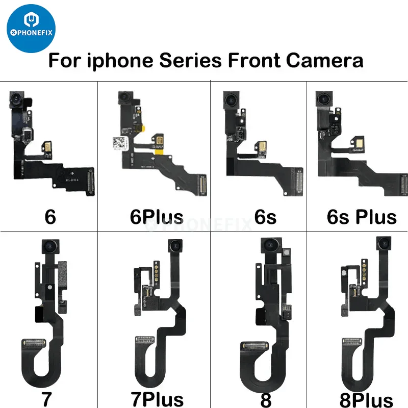 Per iPhone 7-16 Pro Max Parti di montaggio della fotocamera anteriore