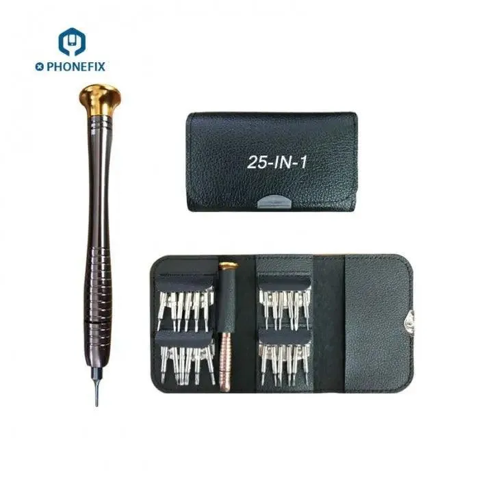 Set di cacciaviti tascabili multiuso, kit di riparazione per l'apertura dello schermo