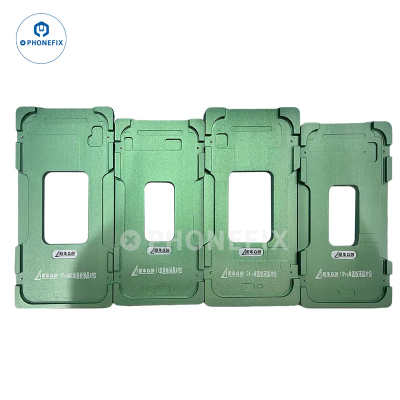 Stampo di posizionamento per laminazione dello schermo LCD in lega di alluminio per iPhone