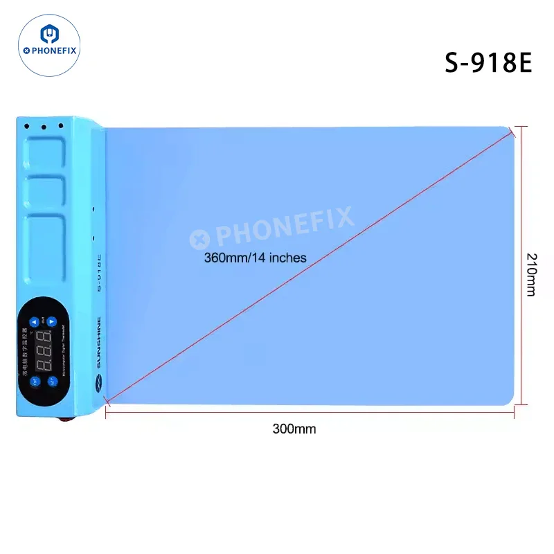 Separatore per schermo LCD per tablet iPhone e dispositivi mobili con cuscinetto preriscaldante CPB