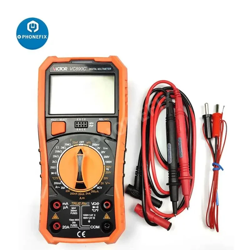 VC890D Multimetro digitale PCB Fault Tester universale