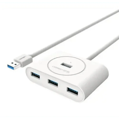 Stazione Hub USB 4 a 3.0 porte con cavo di estensione OTG