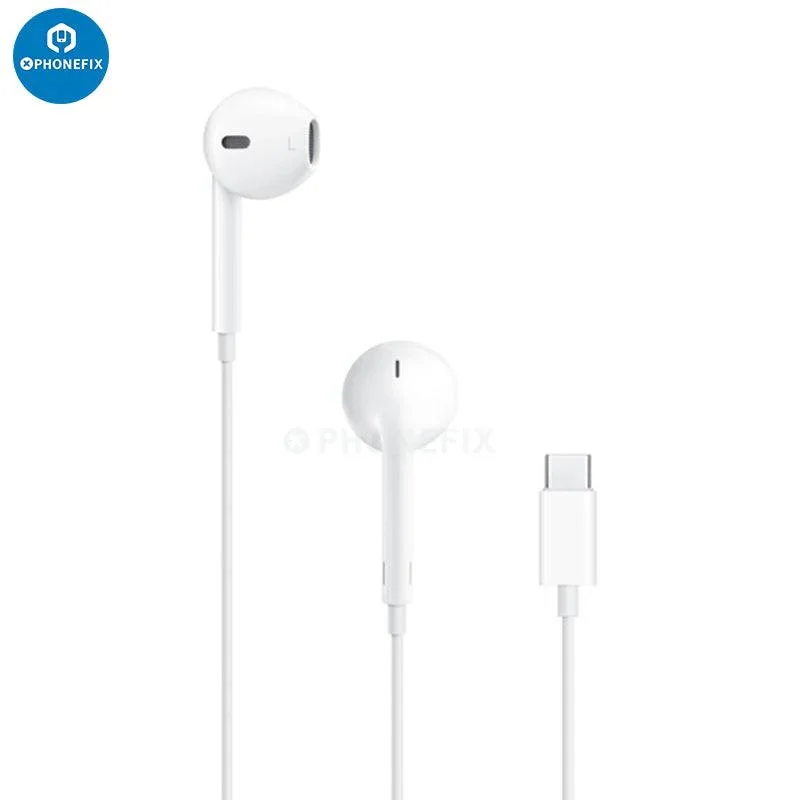 Connettore Lightning USB-C Auricolari cablati EarPods per iPhone iPad MacBook