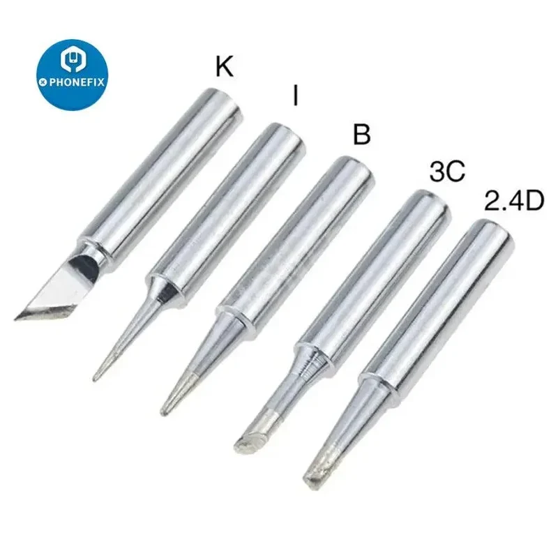 900M IBK 2.4D 3C Punta interna calda 936 Testa per saldatore 5 pezzi/set