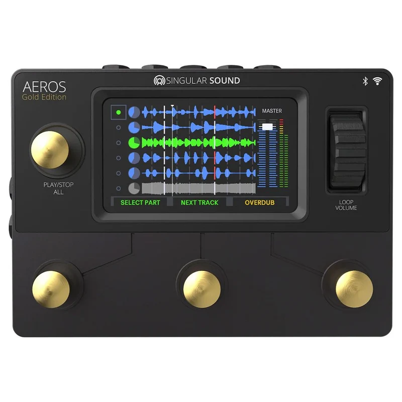 Singular Sound AEROS Loop Studio Pedal (Gold Edition)