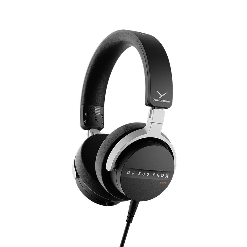 Beyerdynamic DJ 300 Pro X Club Professional 2-in-1 DJ Headphones (Black/Silver)