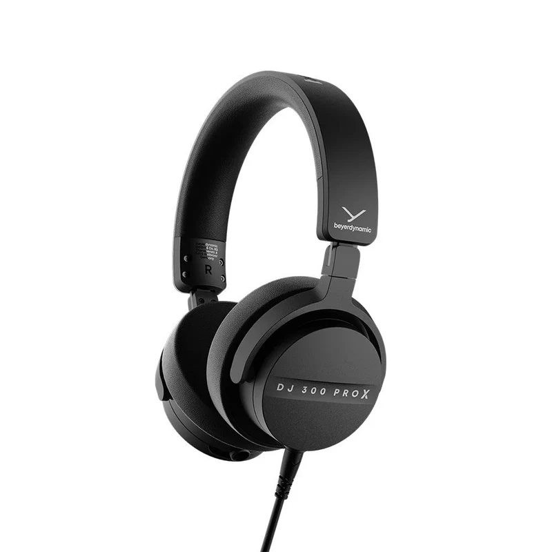 Beyerdynamic DJ 300 Pro X Professional 2-in-1 DJ Headphones (Black)
