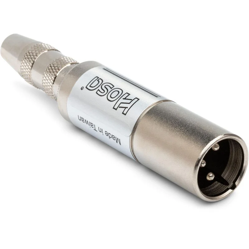 Hosa MIT129 Impedance Transformer 1/4 in TSF to XLR3M