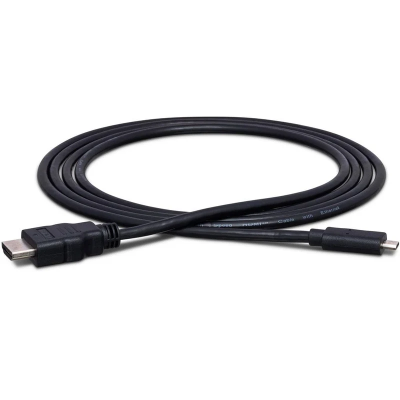 Hosa HDMM406 High Speed HDMI Cable with Ethernet HDMI to HDMI Micro (6 ft)