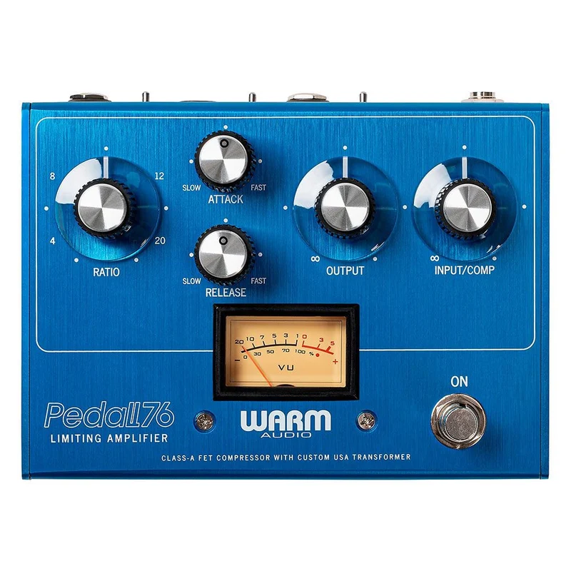 Warm Audio Pedal76 Class-A FET Compressor w/ Custom USA Transformer (Blue)