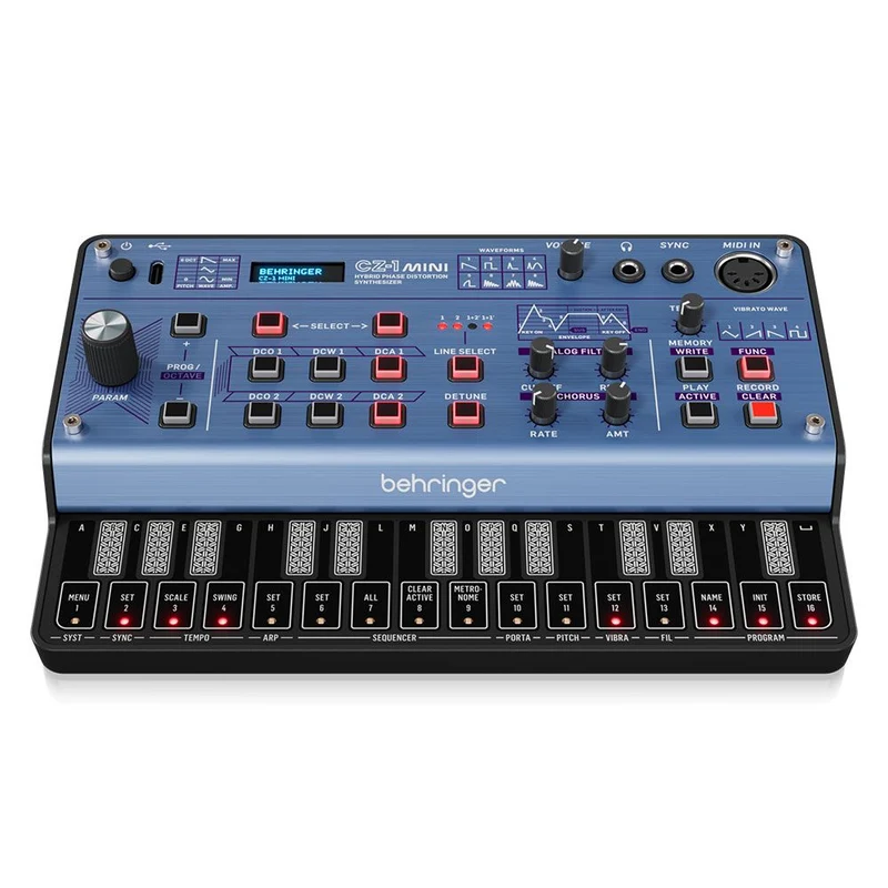 Behringer CZ-1 Mini 3-Voice Hybrid Phase Distortion Synthesizer