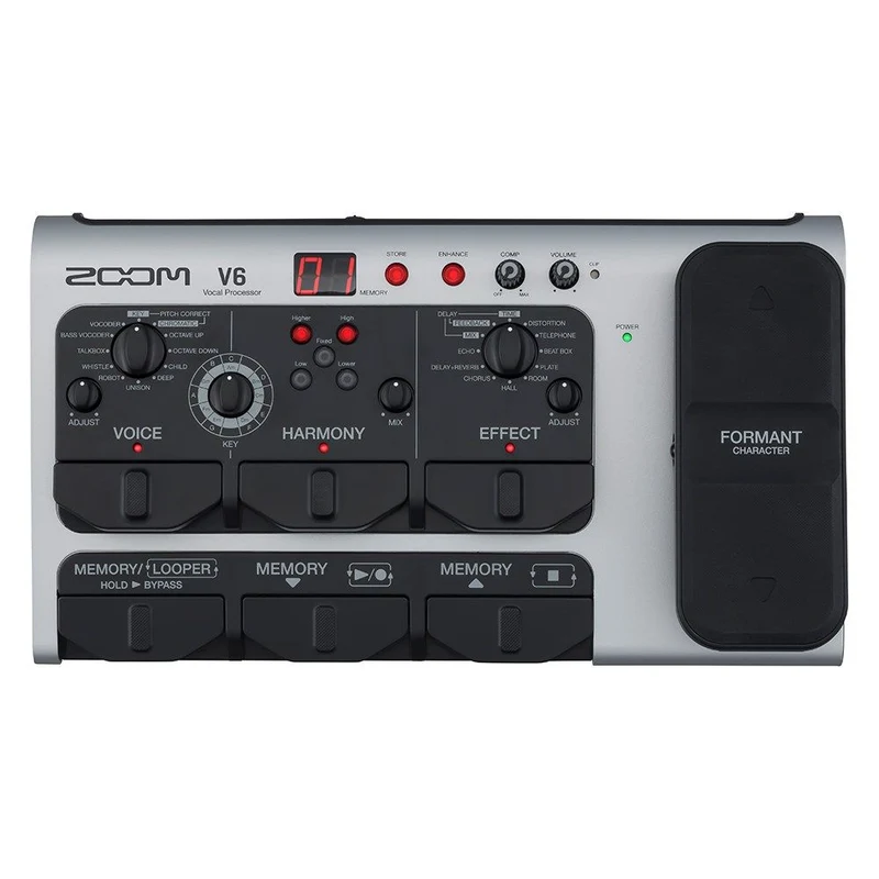 Zoom V6 Mult-Effects Vocal Processor