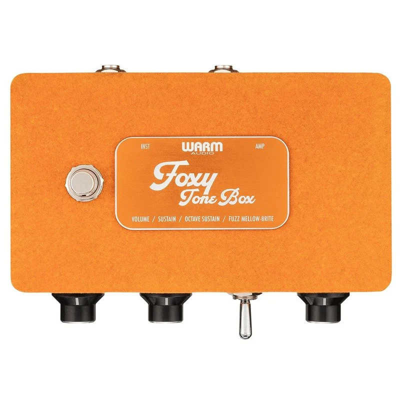 Warm Audio Foxy Tone Box Octave Fuzz Guitar Pedal (Foxx Tone Machine Clone)