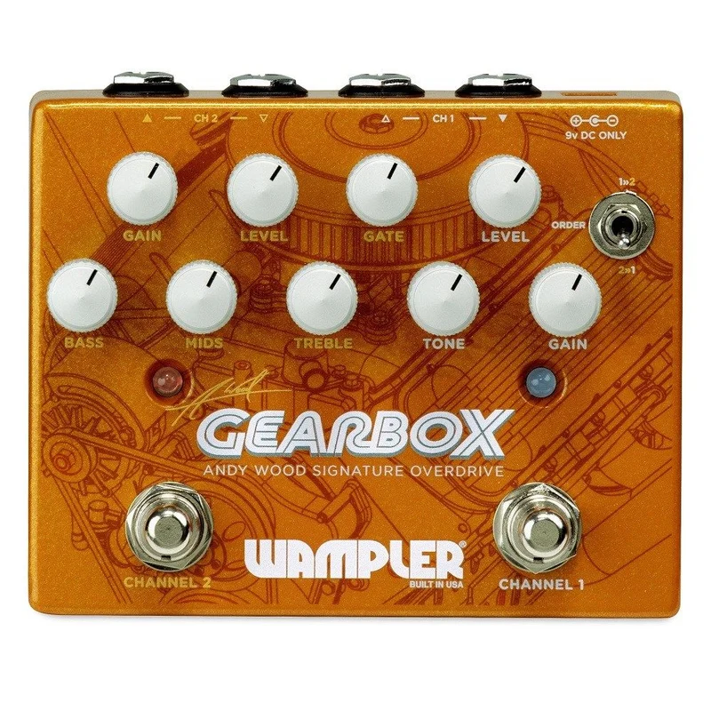 Wampler Gearbox Andy Wood Signature Dual Pedal