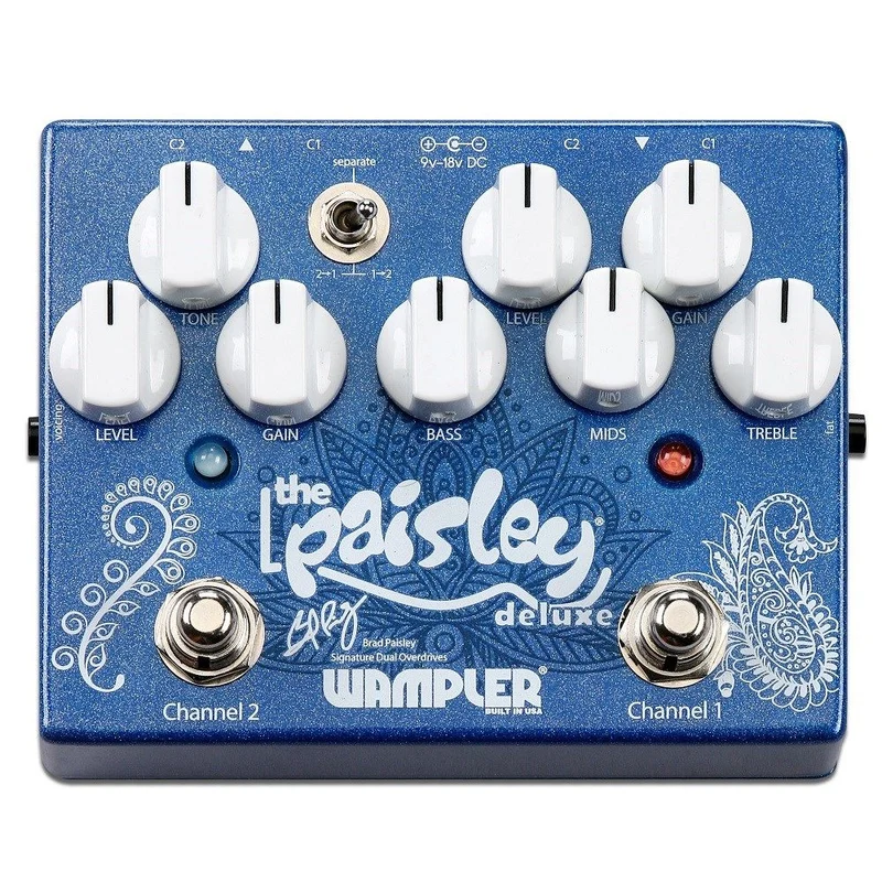 Wampler Brad Paisley Dual Overdrive Pedal