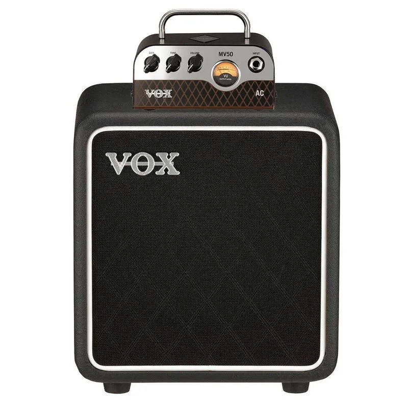 Vox MV50 AC Set Nutube Class D Mini Guitar Amp Head w/ BC108 Extension Cabinet
