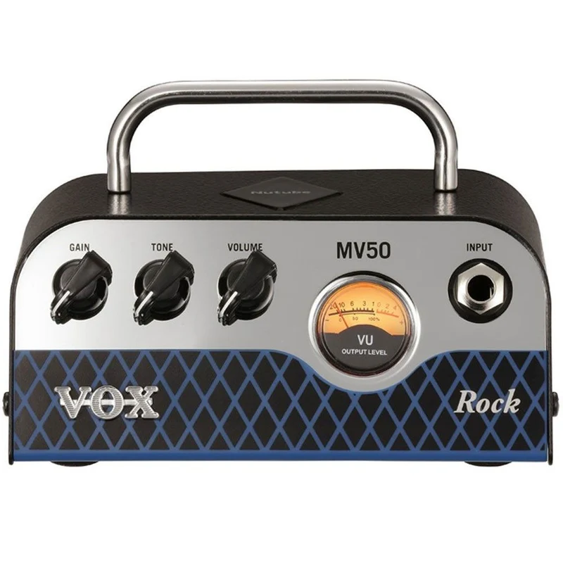 Vox MV50 Rock Nutube Class D Mini Guitar Ampr Head 50w-4 Ohm, 25w-8 Ohms, 12.5w-16 Ohm