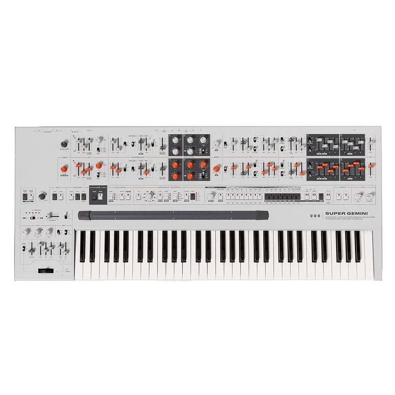 UDO Audio Super Gemini 20-Voice Polyphonic Bi-Timbral Hybrid Analog Synthesizer