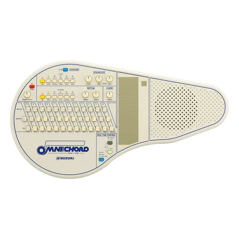 Suzuki OM-108 Omnichord Electronic Instrument w/Auto Accomp. - PSU INCLUDED